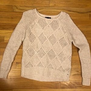 American Eagle Neutral Pink Sweater